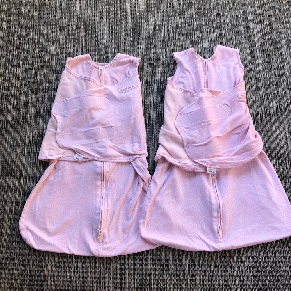 Halo Swaddle Sleep Sacks - Pink